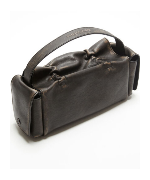 Shop Acne Studios Faded-effect Tote Bag In Black