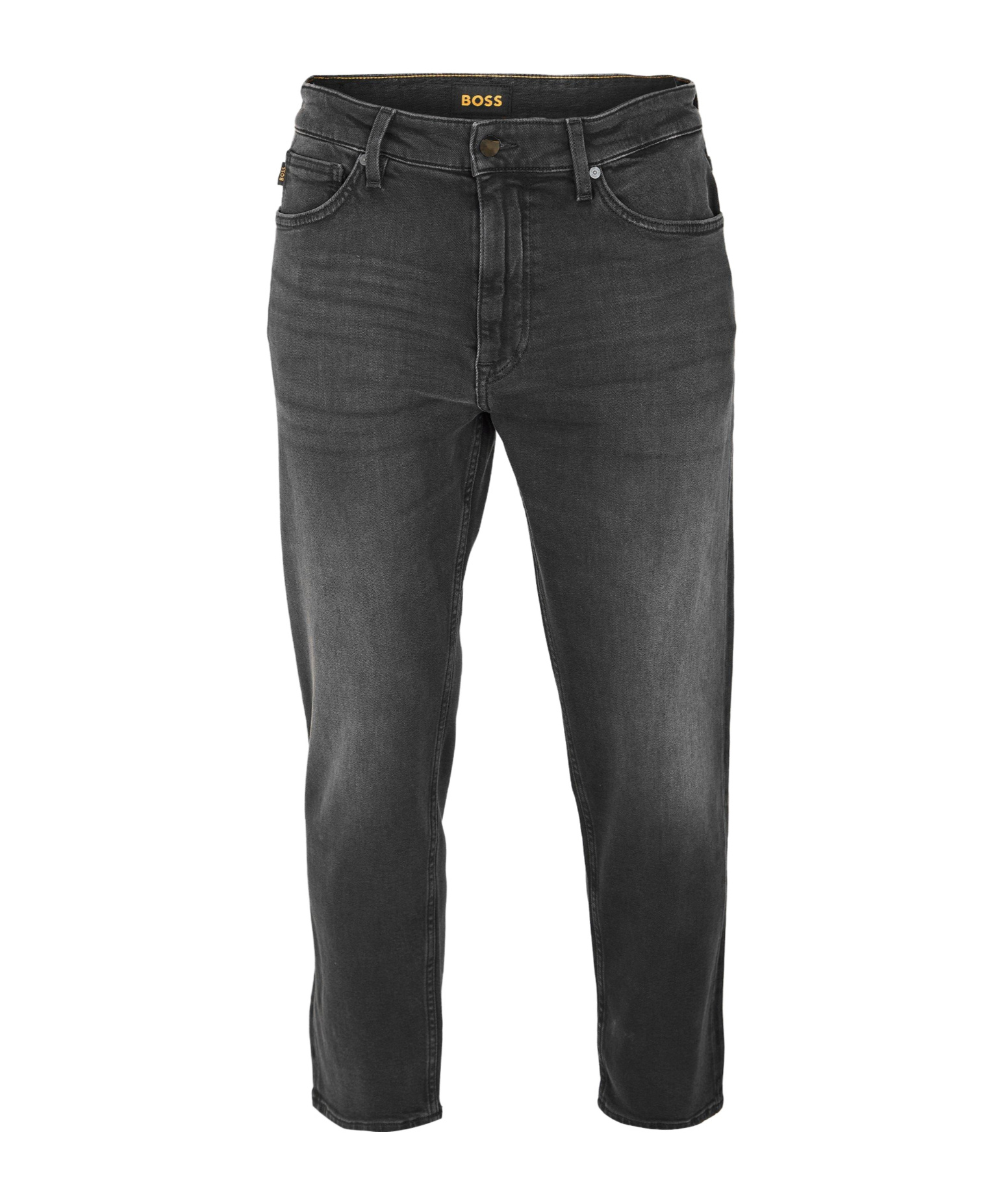 Hugo Boss Solidcolor Jeans In Black