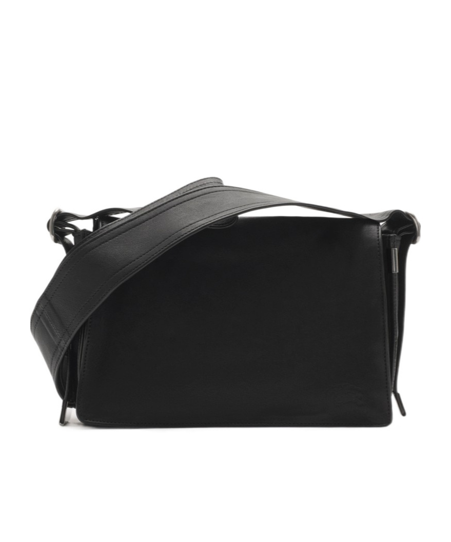 Burberry Trench Crossbody Bag In Black