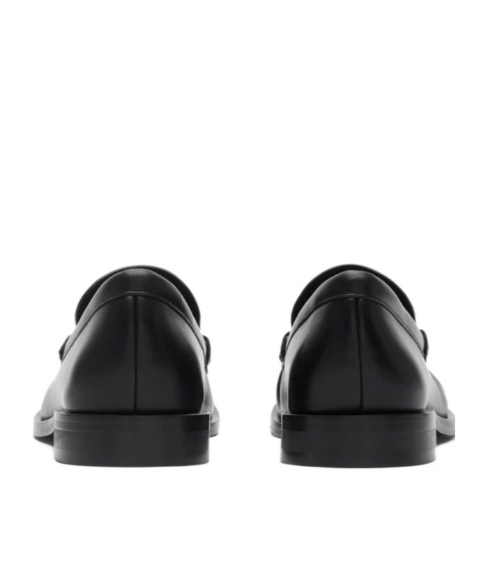 Burberry Cadet Grained Calf Leather Penny Loafers