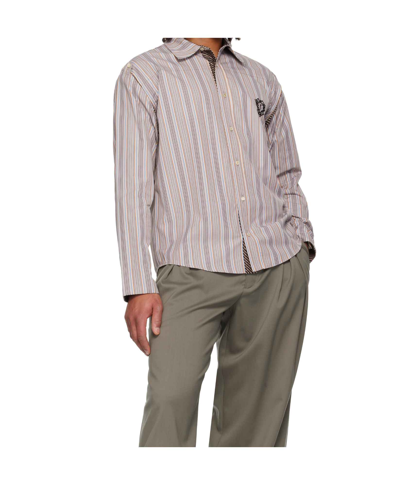 Kiko Kostadinov Multicolor Toth Shirt In Neutral