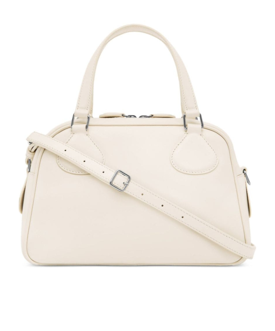 Courrèges Reedition Bowling Bag In White