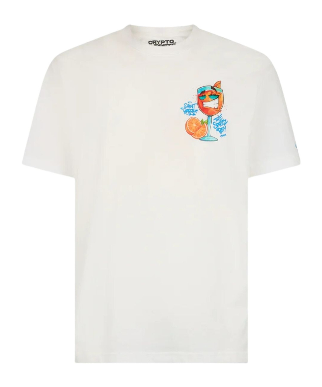 Mc2 Saint Barth Cotton Classic T-shirt Clothing In White