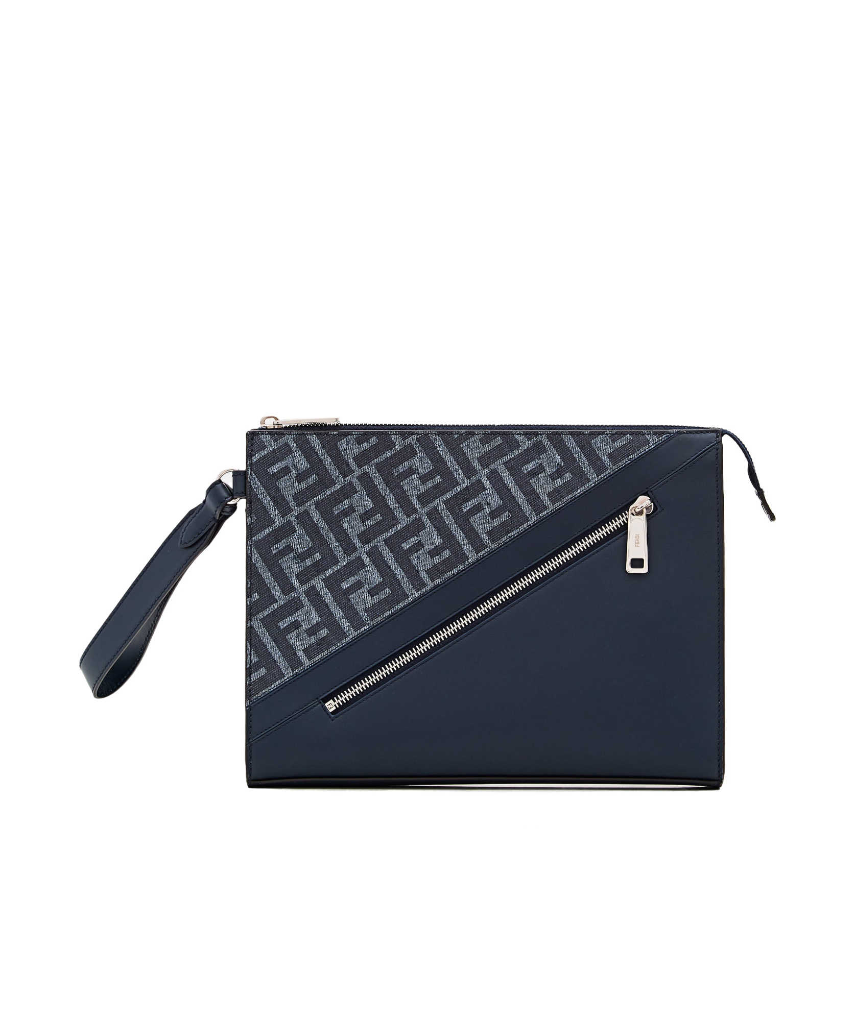 Fendi Men's Clutch In Blue