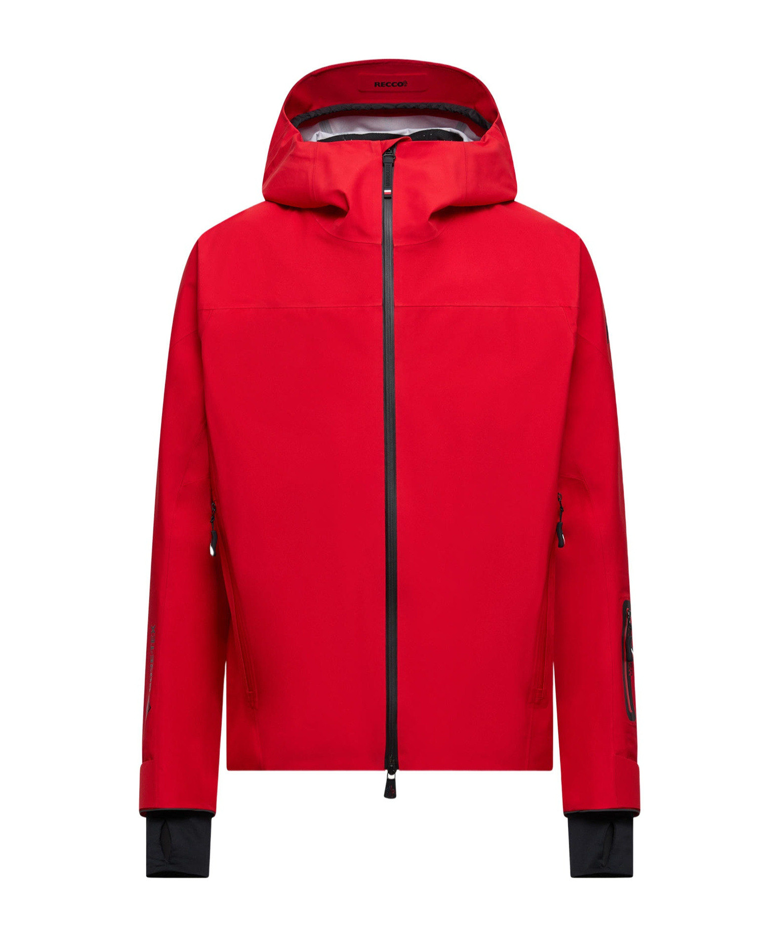 Moncler Hinterburgs Hooded Gore-tex Ski Jacket In Red