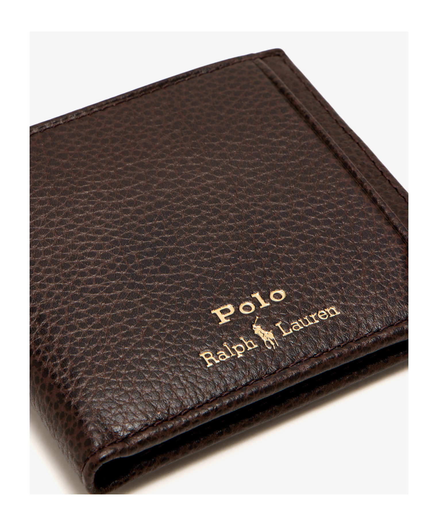 Polo Ralph Lauren Grain-textured Bi-fold Wallet