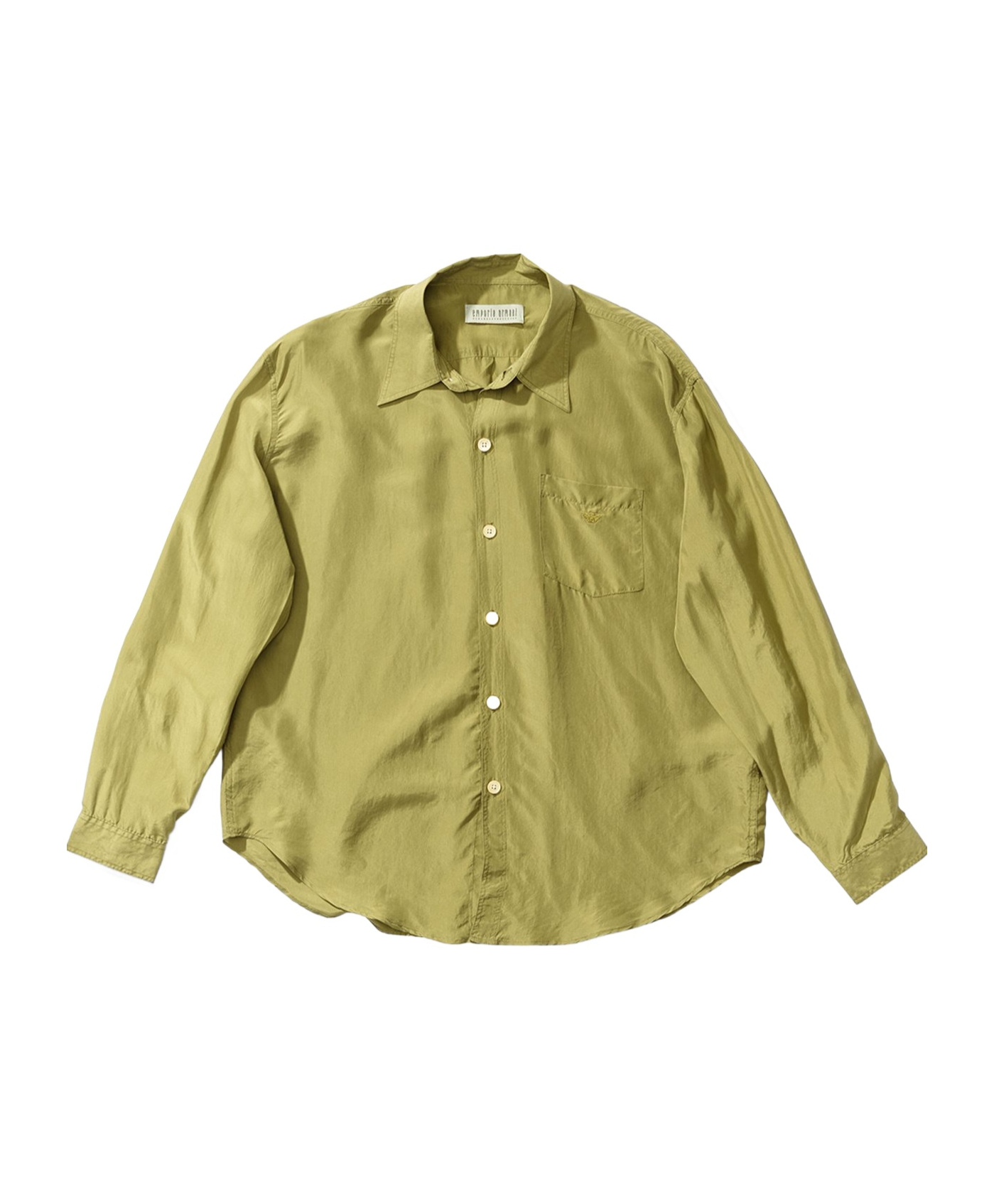 Our Legacy Work Shop Emporio Armani Garibaldi Shirt In Brown