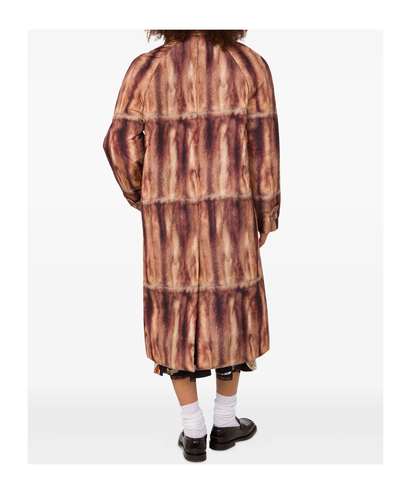 Moschino Abstract Printed Coat