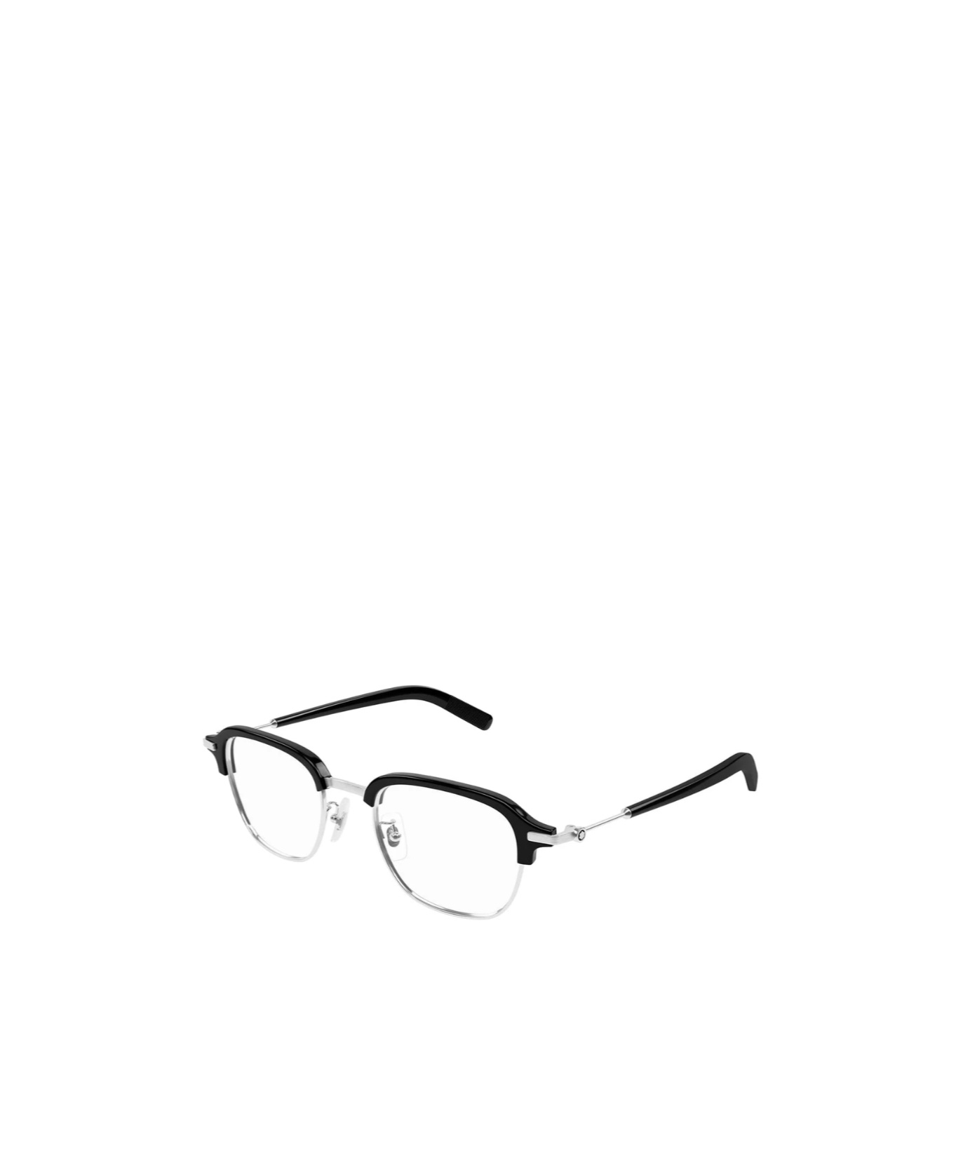 Montblanc Eyewear Rectangle Frame Glasses In White