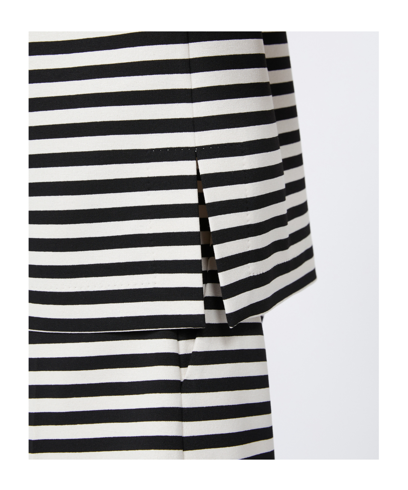 Max Mara Jersey Stripe Short-sleeve Wilson Shirt