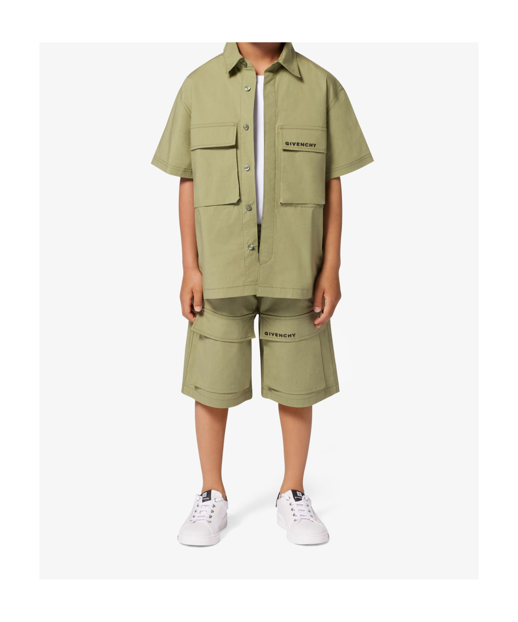 GIVENCHY GIVENCHY BERMUDA SHORTS IN POPLIN