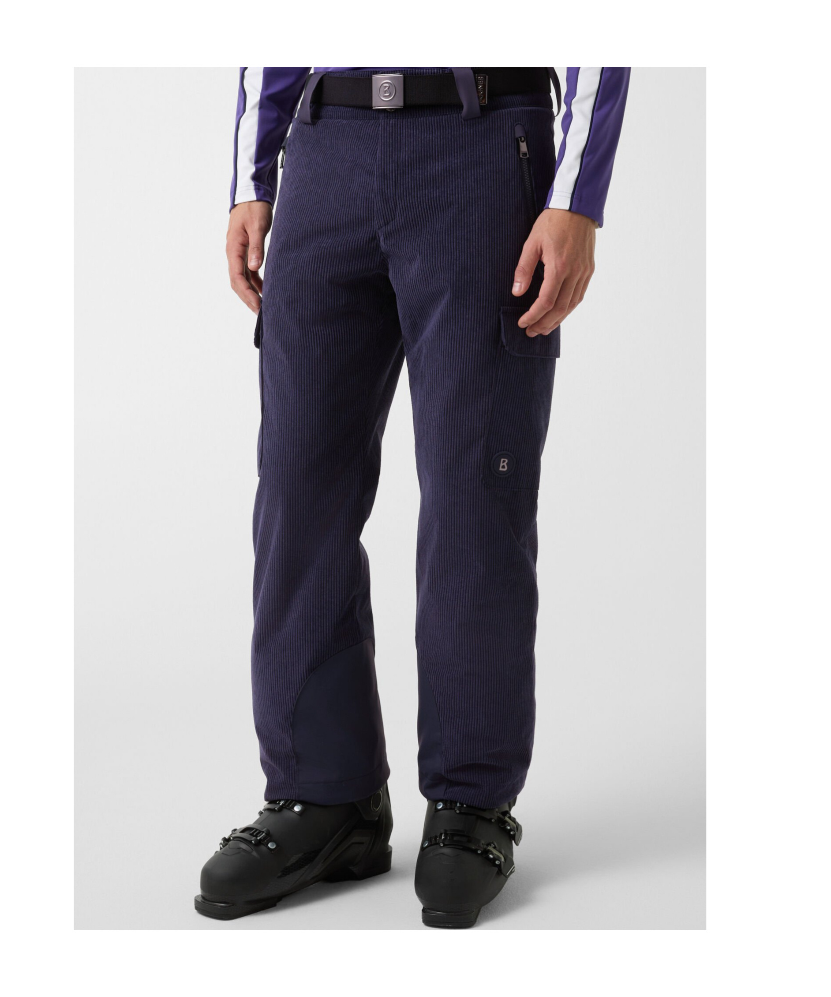 Bogner Corbin Corduroy Ski Trousers In Blue