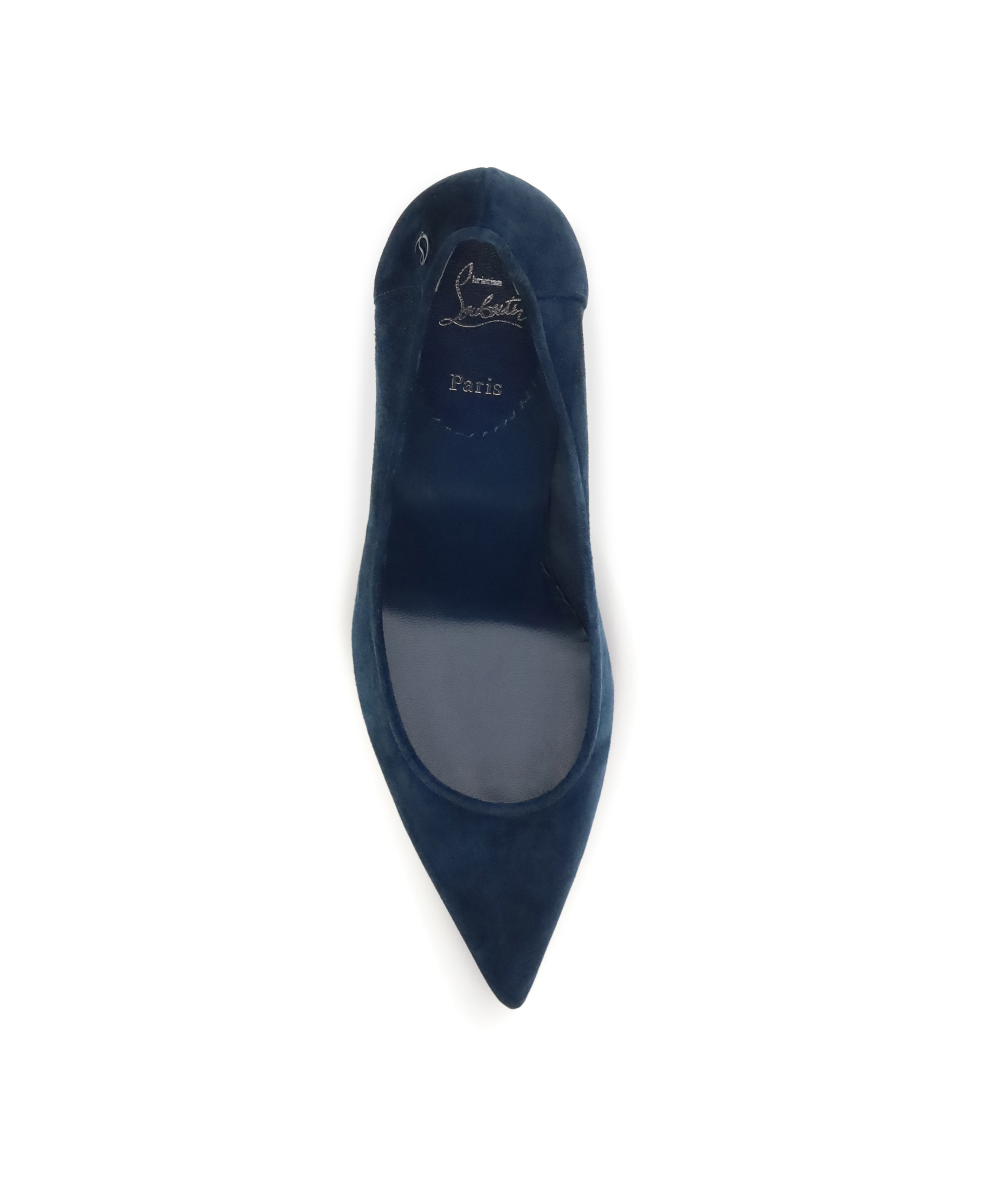 Christian Louboutin Women Sporty Kate Velvet Pumps In Blue