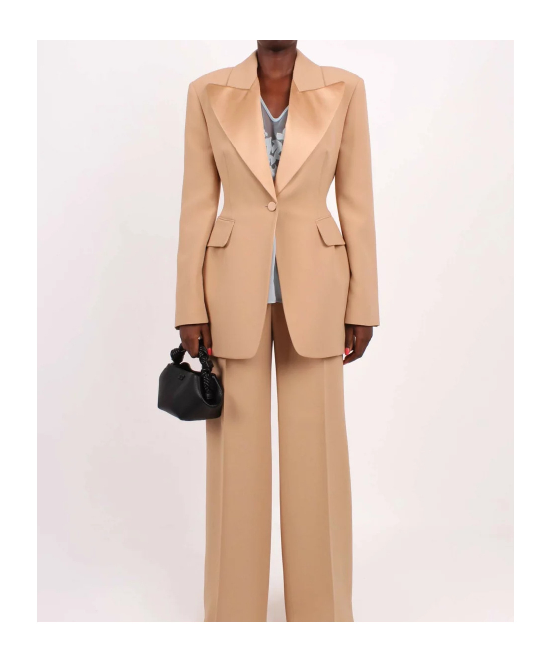 Ermanno Scervino Single-breasted Jacket In Nude