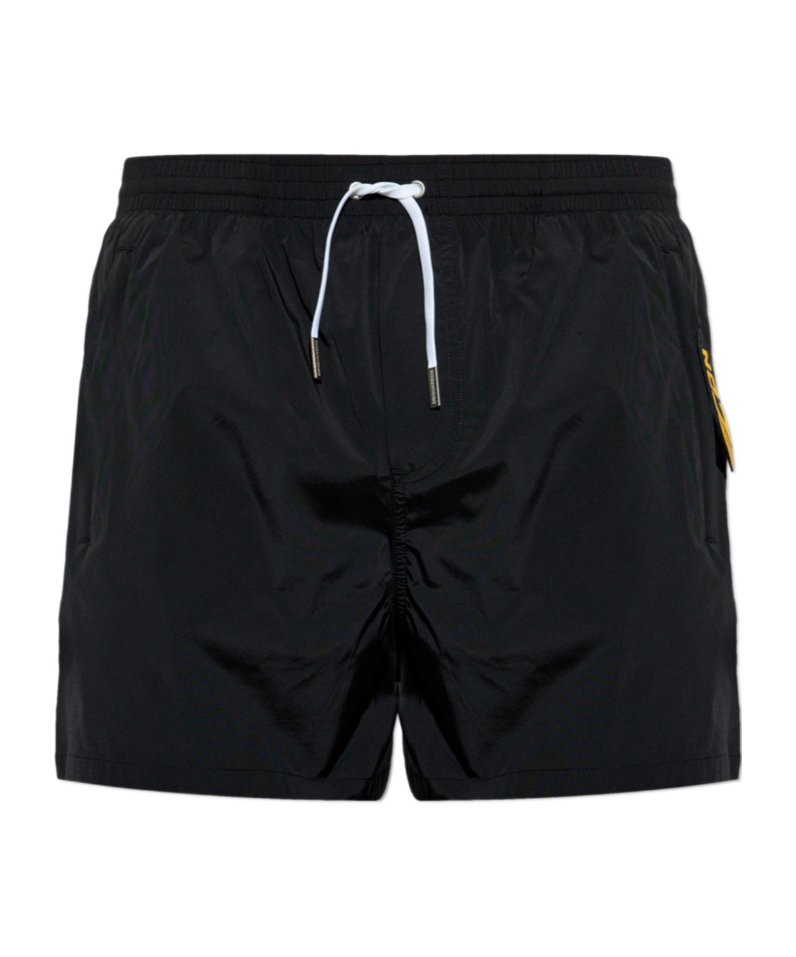 Dsquared2 Elastic Waist Shorts In Black