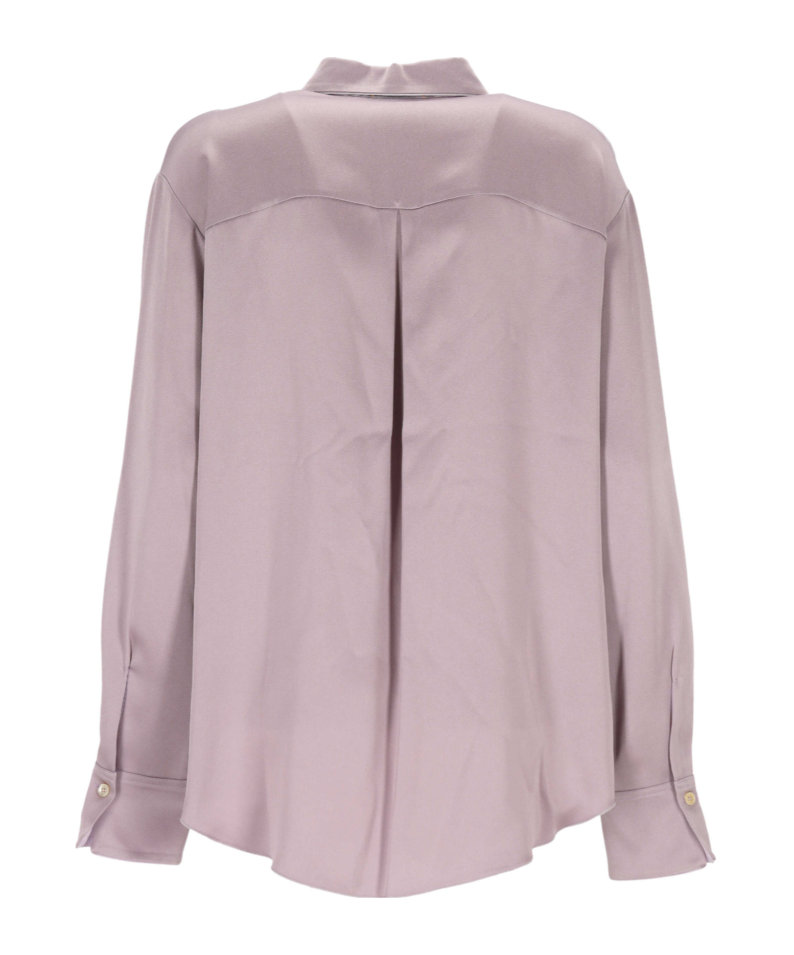 Forte Forte Classic Button-up Top In Pink