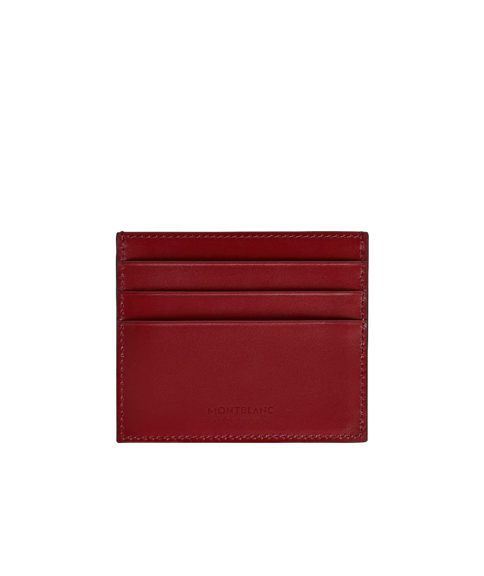 Montblanc Meisterstück Card Holder In Red