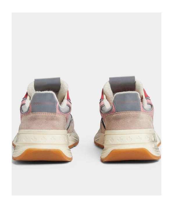 Shop Dsquared2 Distressed-finish Sneakers In White