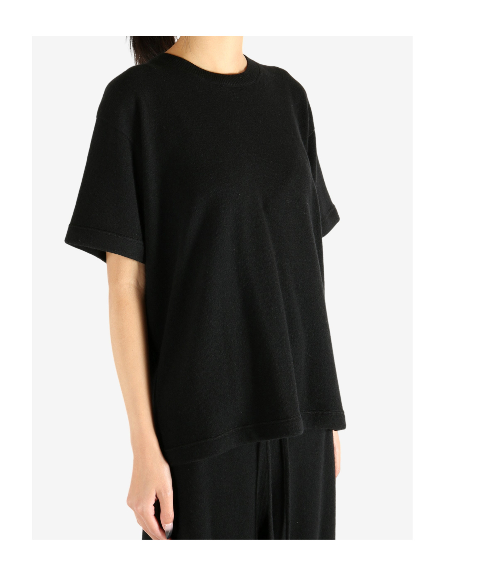 The Row Short-sleeved T-shirt In Black