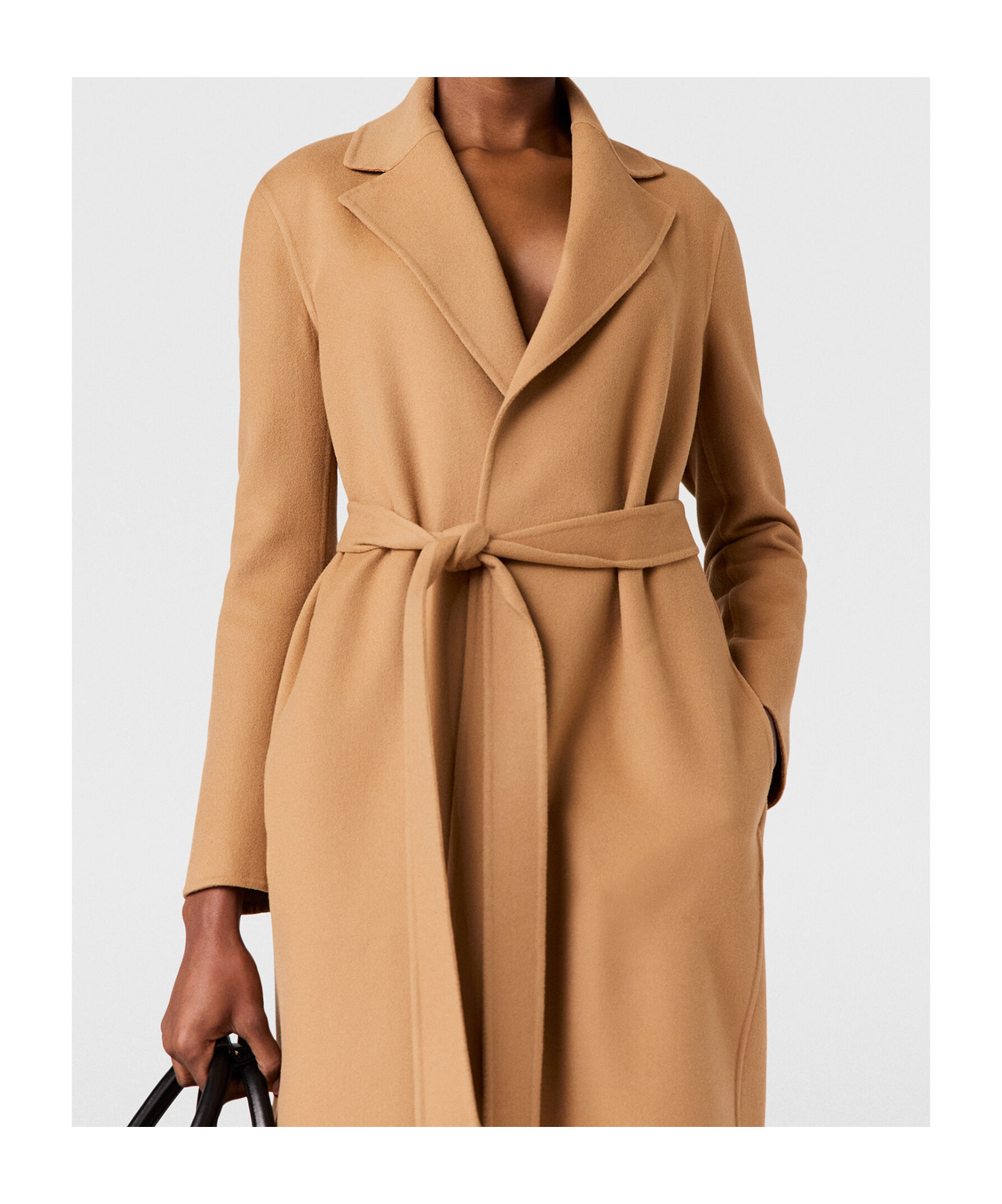 Stella Mccartney Double-faced Belted Trench Coat