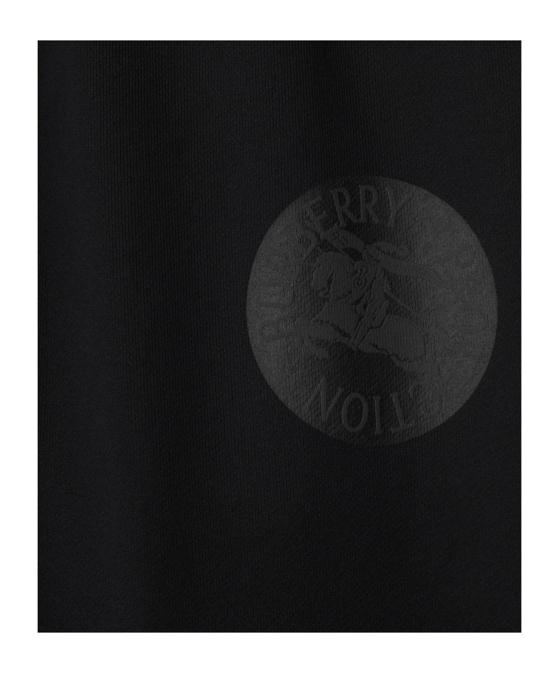 BURBERRY BURBERRY EQUESTRIAN KNIGHT-PRINTED TAPERED TRACK PANTS