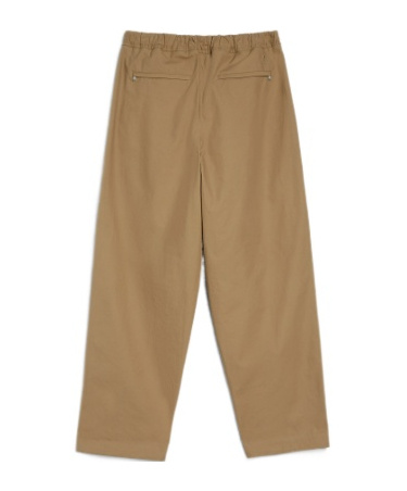 Jil Sander Cotton Trousers In Brown
