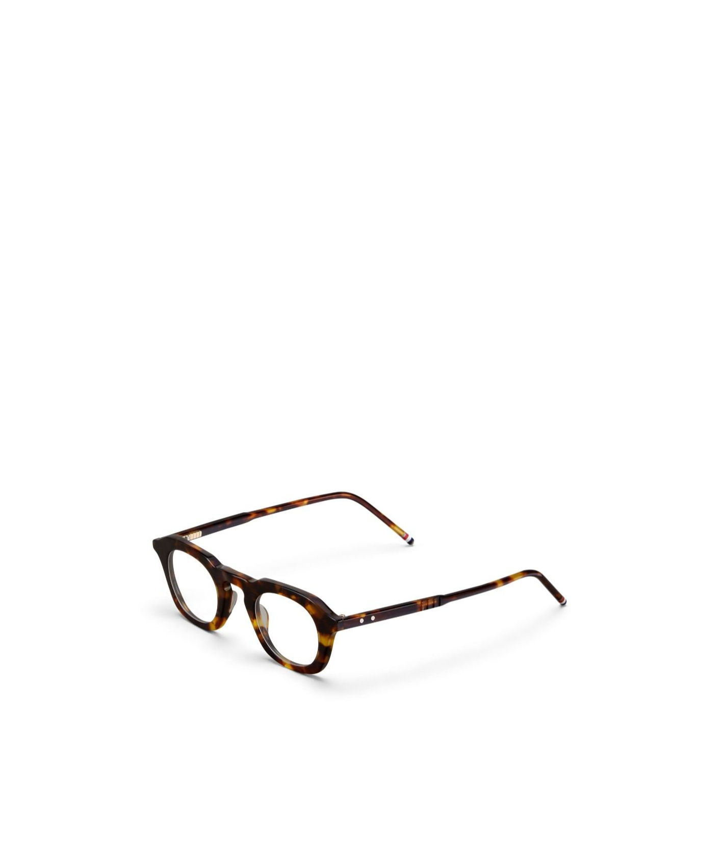 Thom Browne Tortoiseshell Square-frame Glasses In Brown