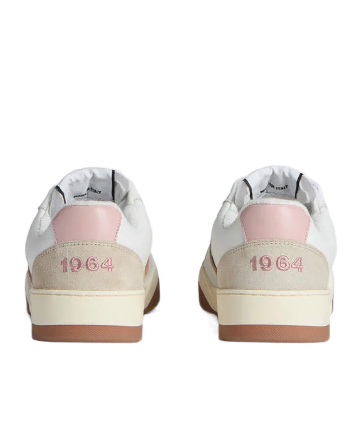 Dsquared2 Spiker Panelled Lace-up Sneakers In White