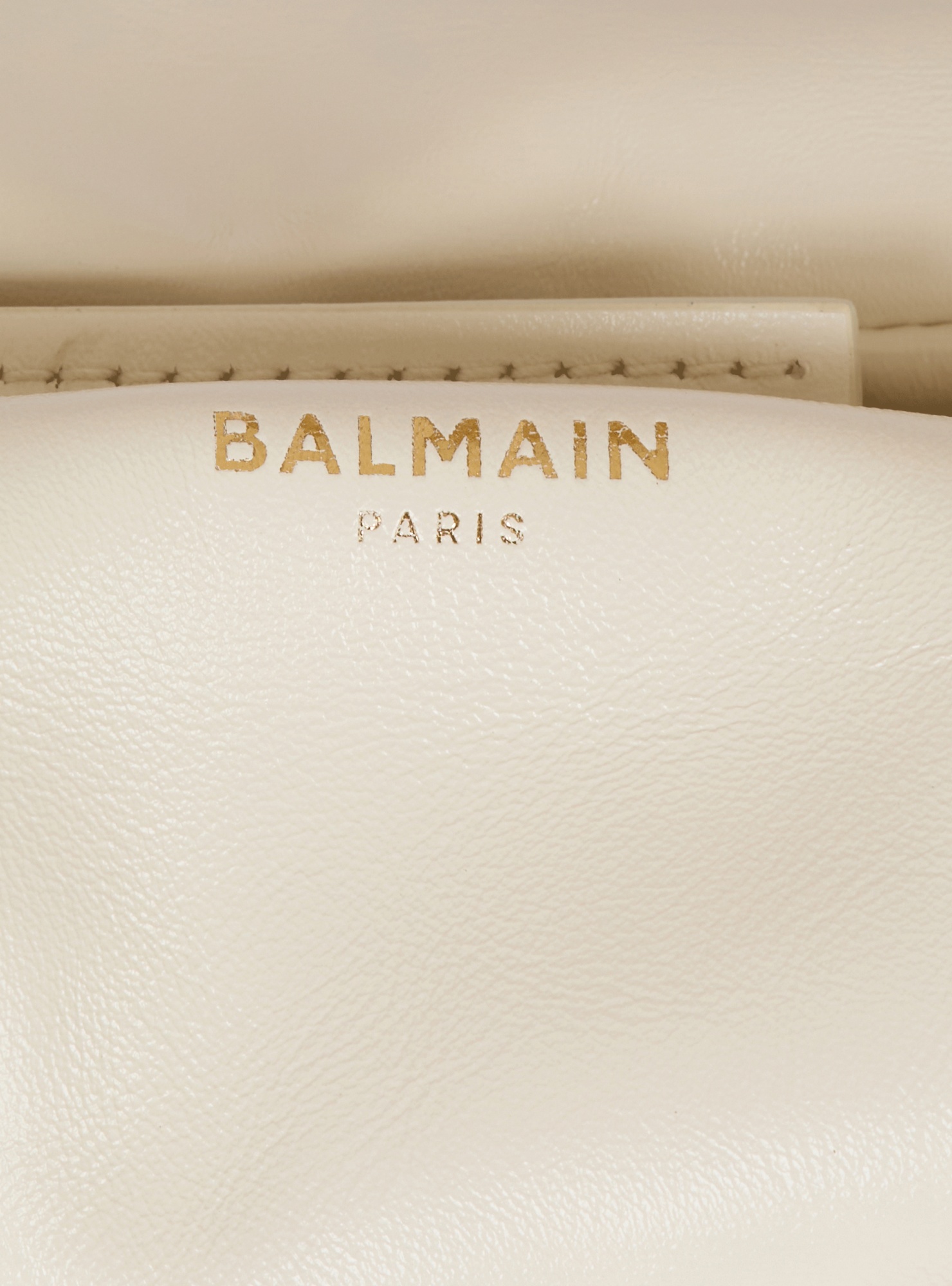 Balmain Mini Leather Sync Shoulder Bag