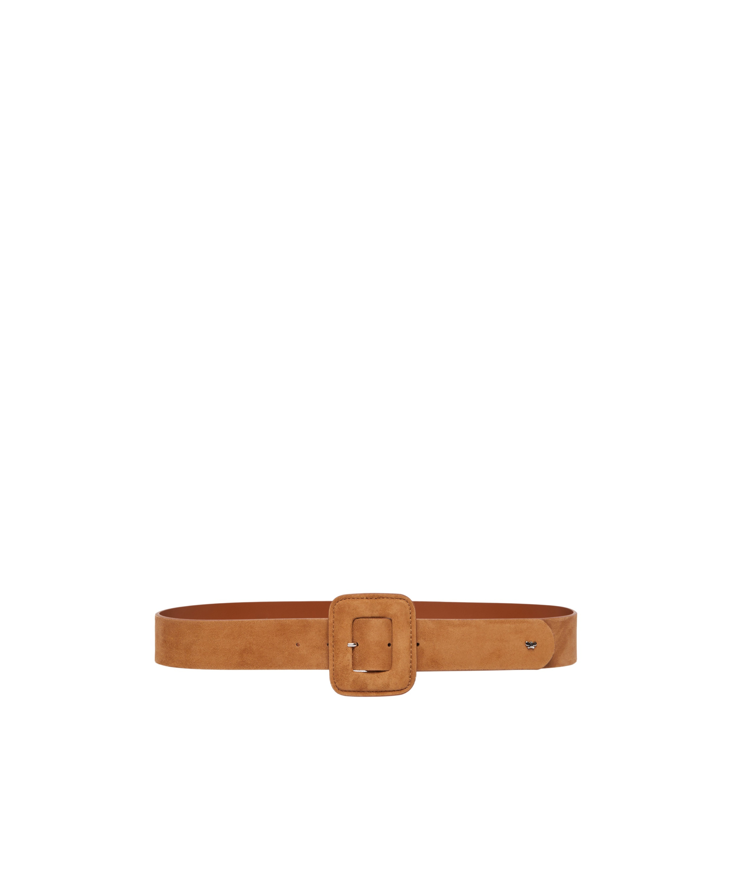 Weekend Max Mara Suede Belt In Brown