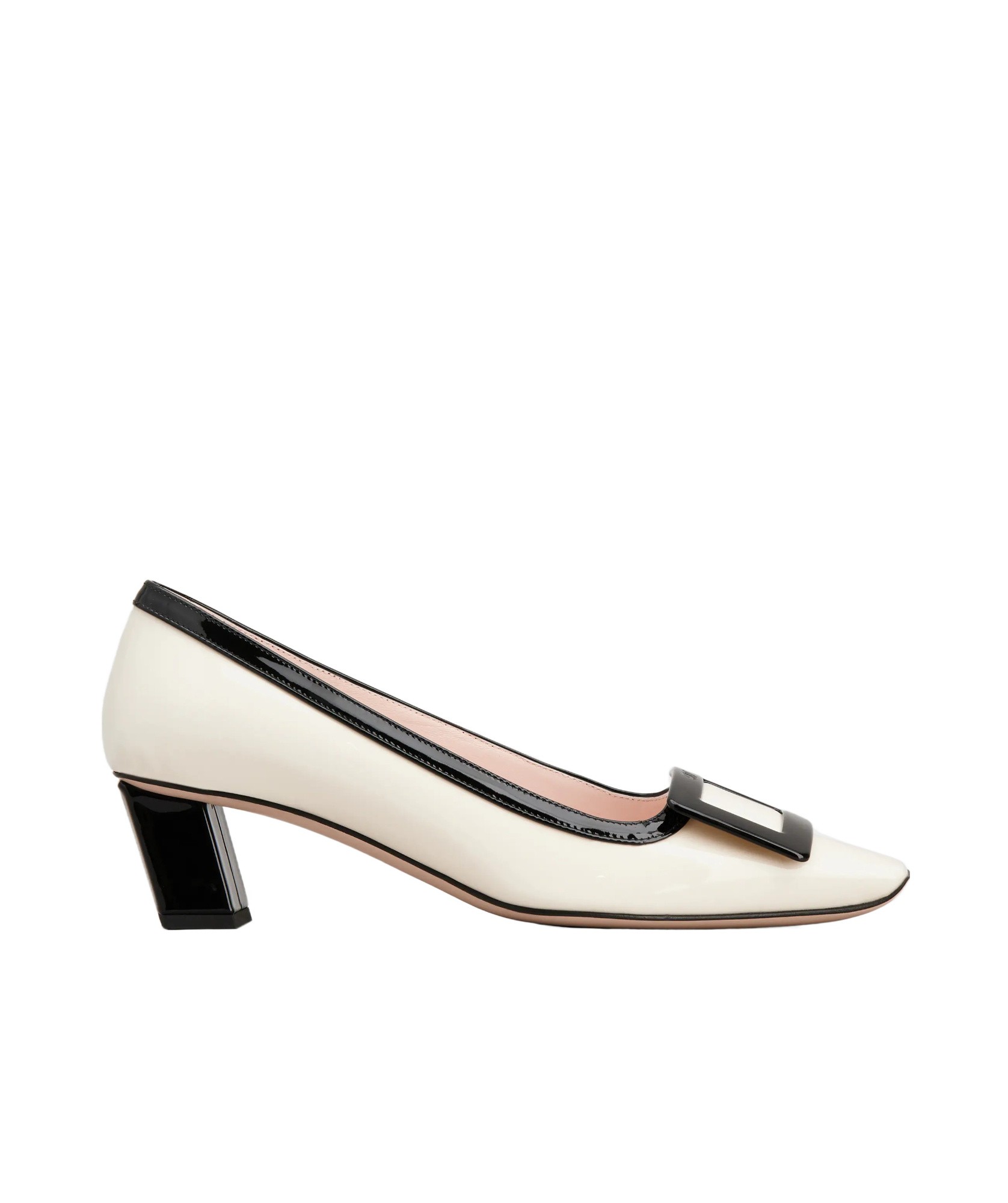 ROGER VIVIER BELLE VIVIER PUMPS IN PATENT LEATHER