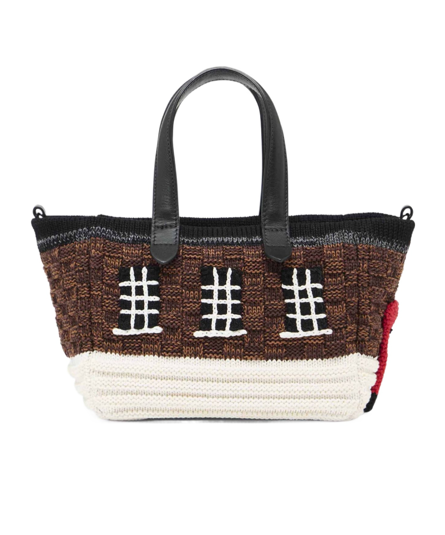 Jw Anderson Mini Dual-handle Handbag In Black