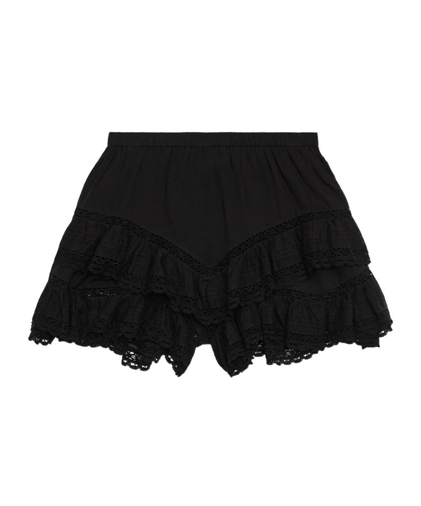Isabel Marant Étoile Geana Shorts In Black