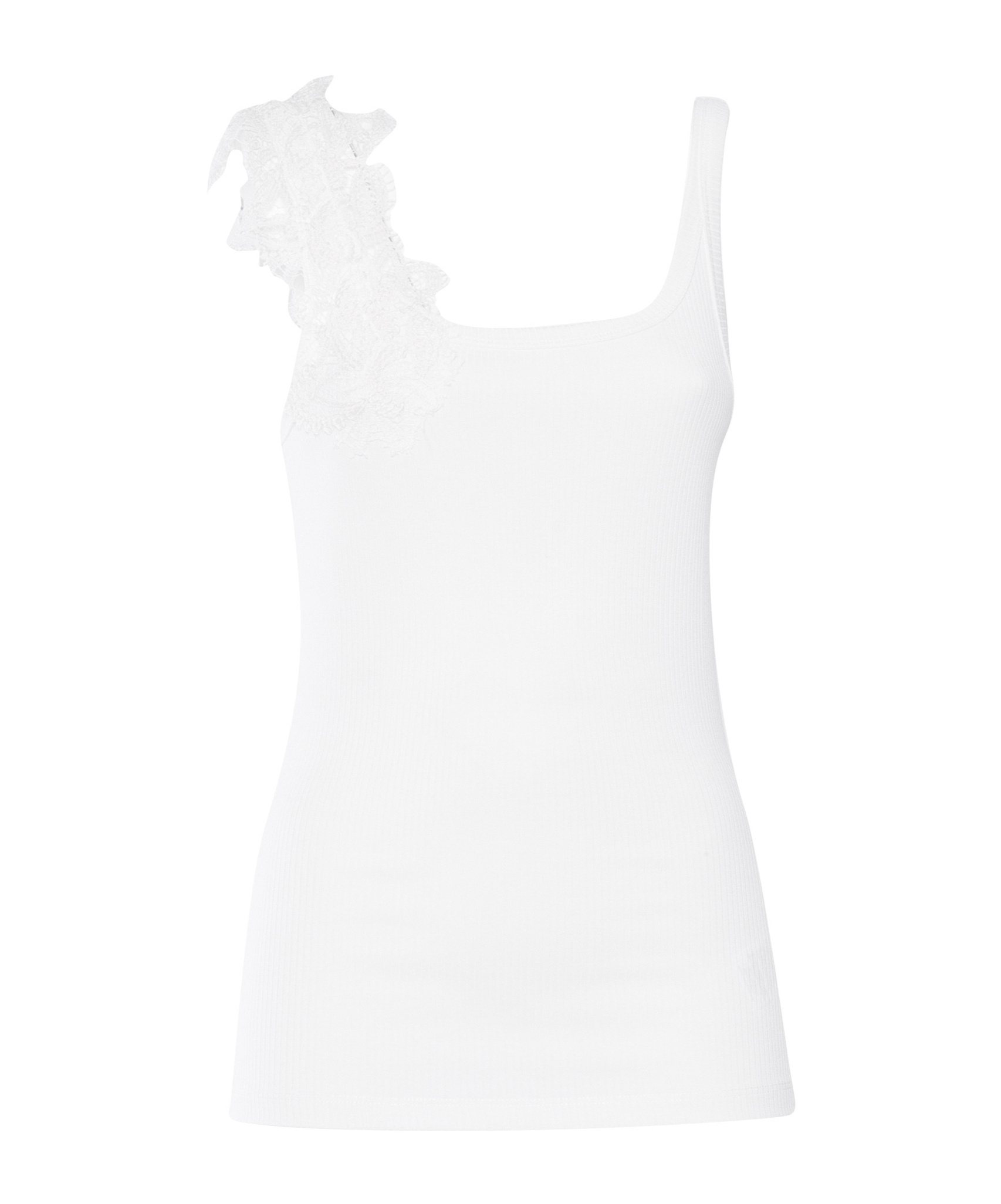 Ermanno Scervino Tank Top Woth Lace