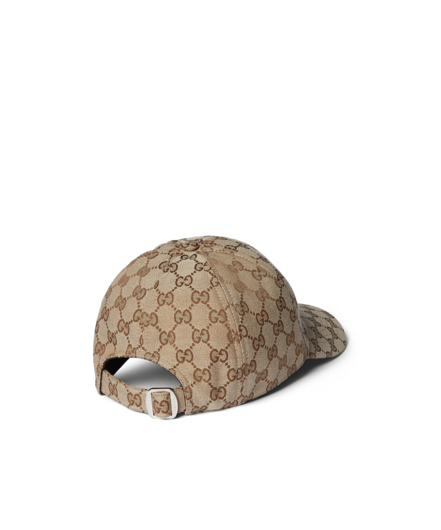 Gucci Gg Canvas Baseball Cap In Nude