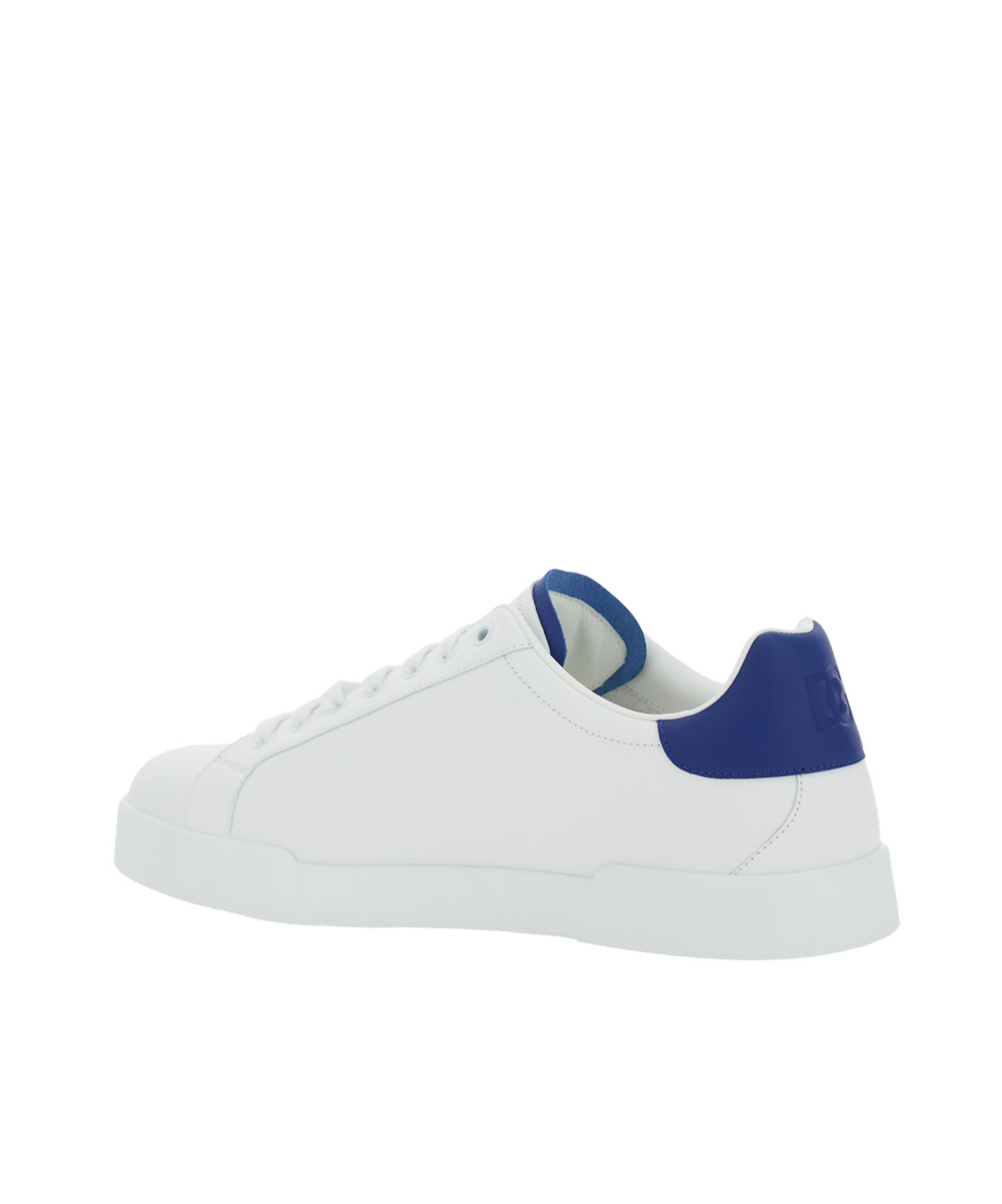Dolce & Gabbana Round Head Low-cut Sneakers In White