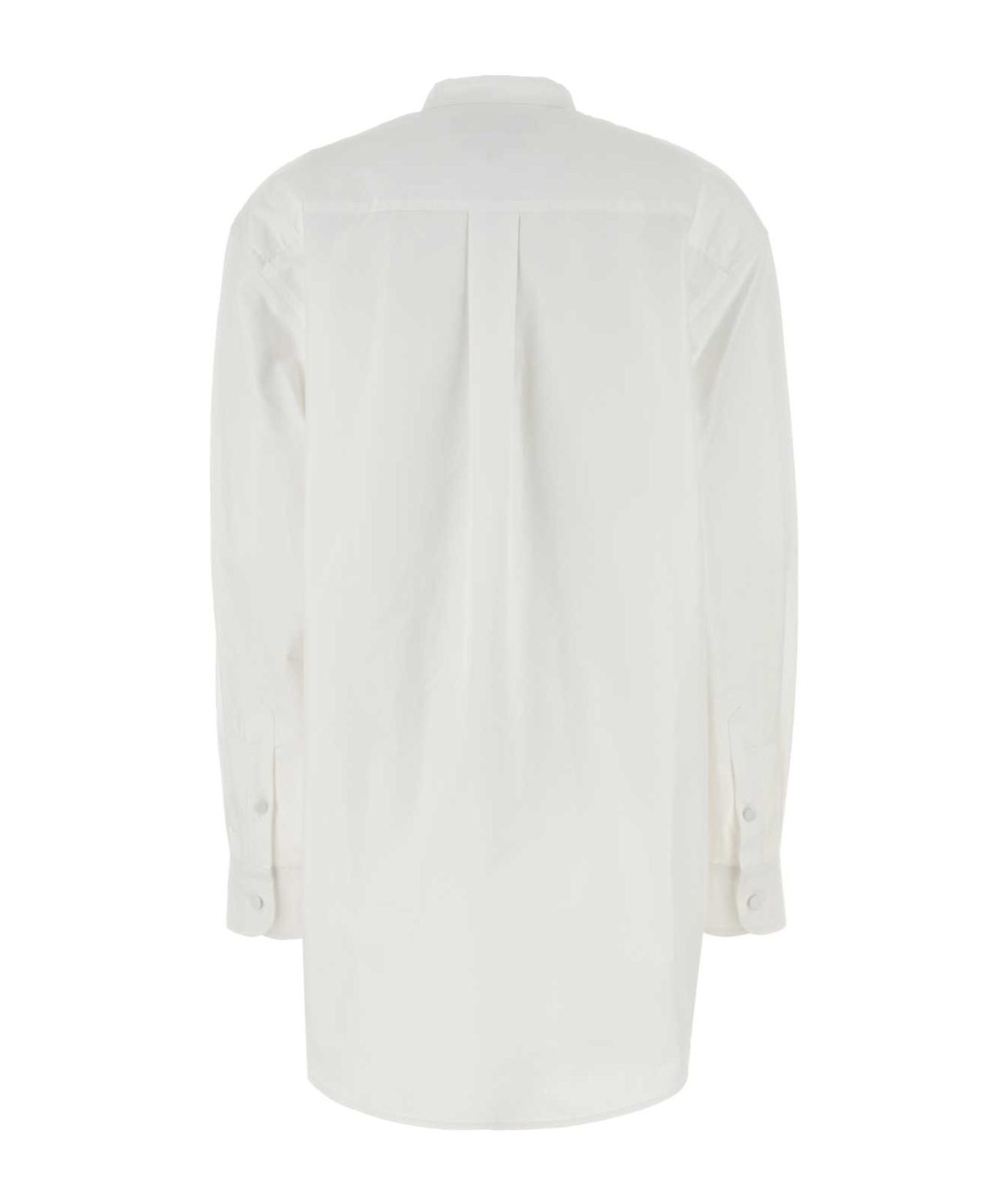 Gucci Cotton Poplin Shirt In White