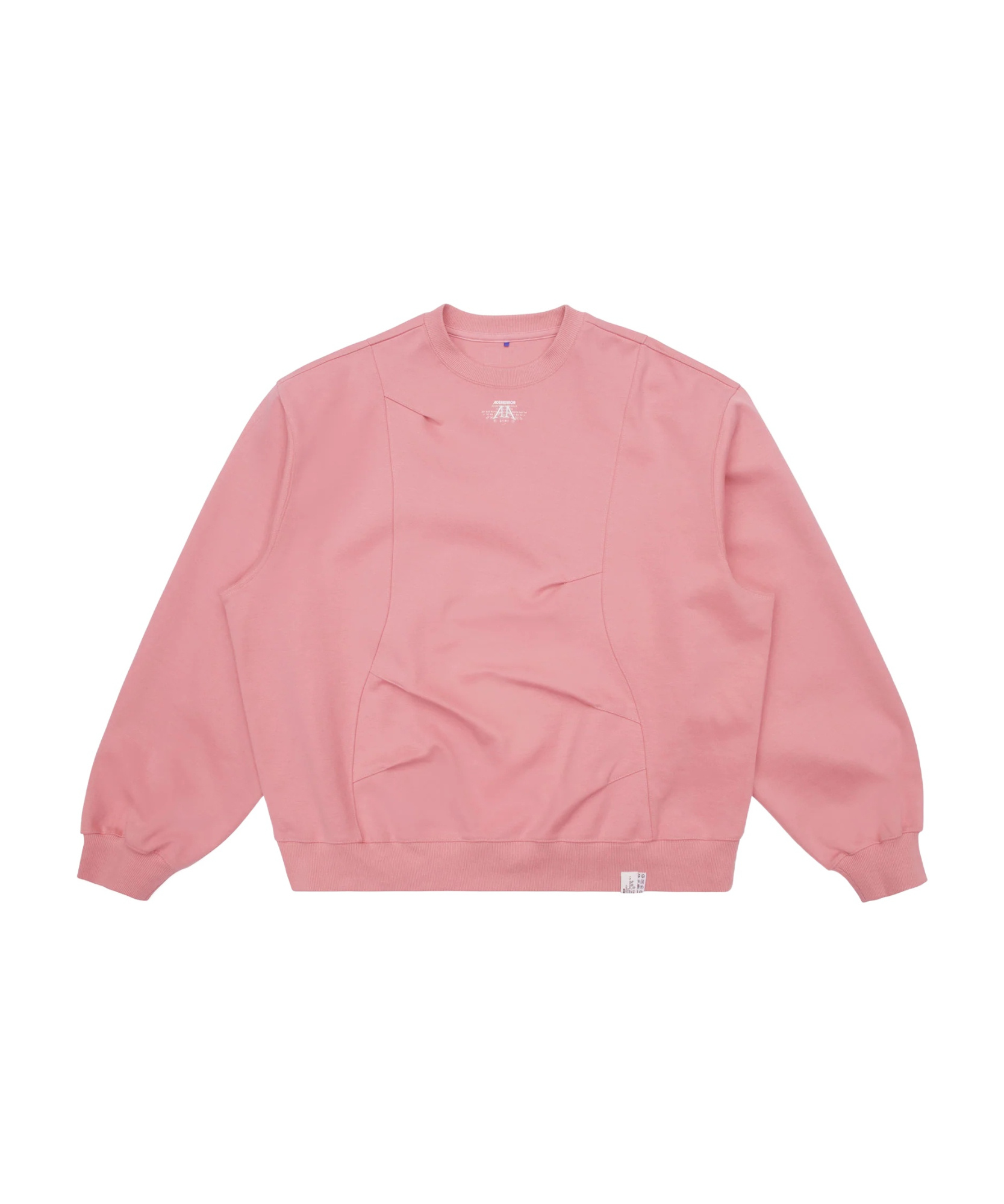 Ader Error Logo Logo Hoodie In Pink