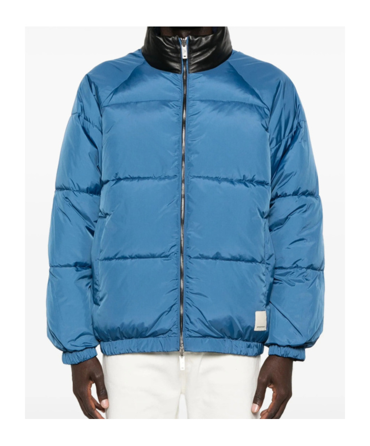 Emporio Armani Reversible Jacket From Capsule Collection New York In Blue