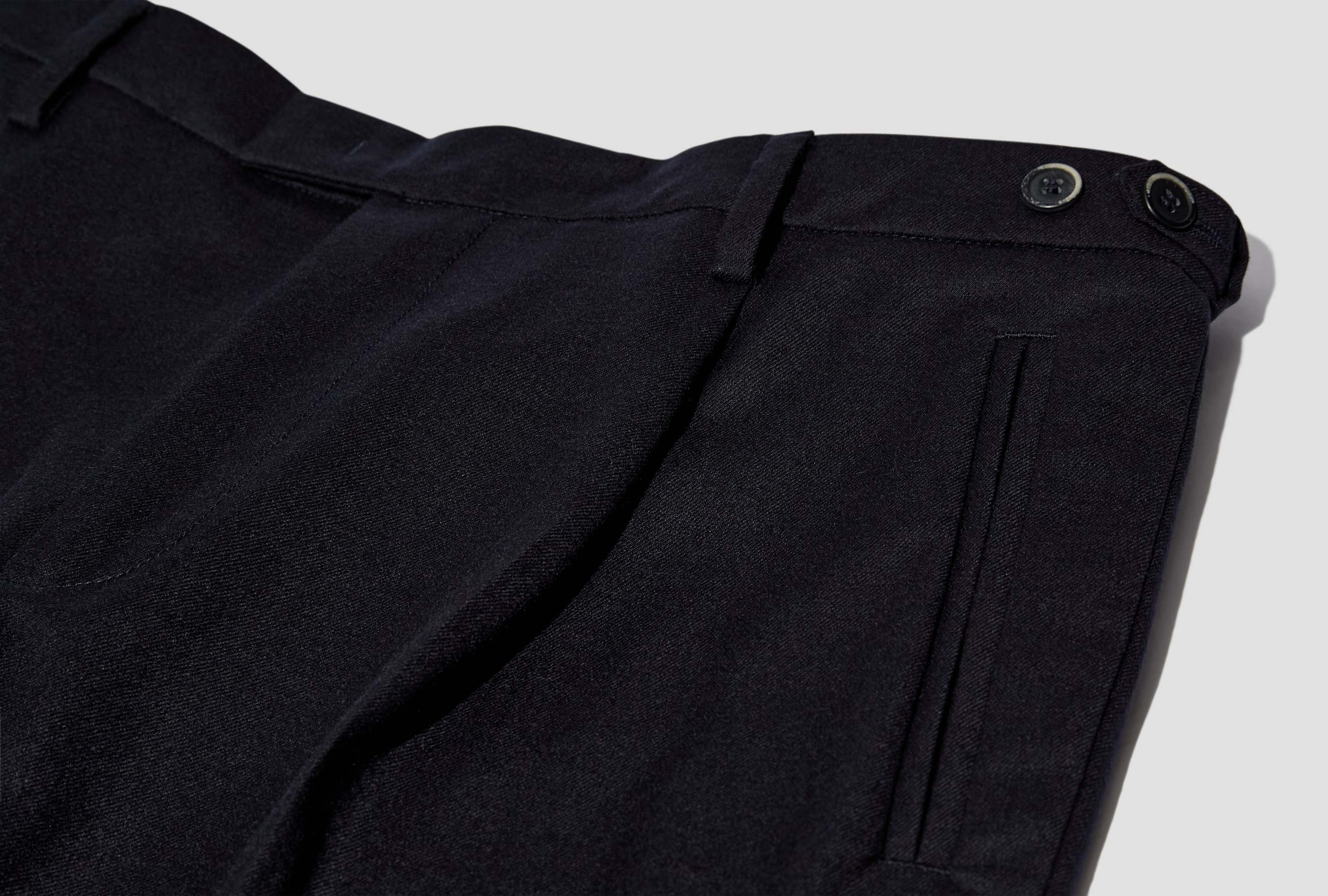 Barena Venezia Pleated Casual Pants In Black