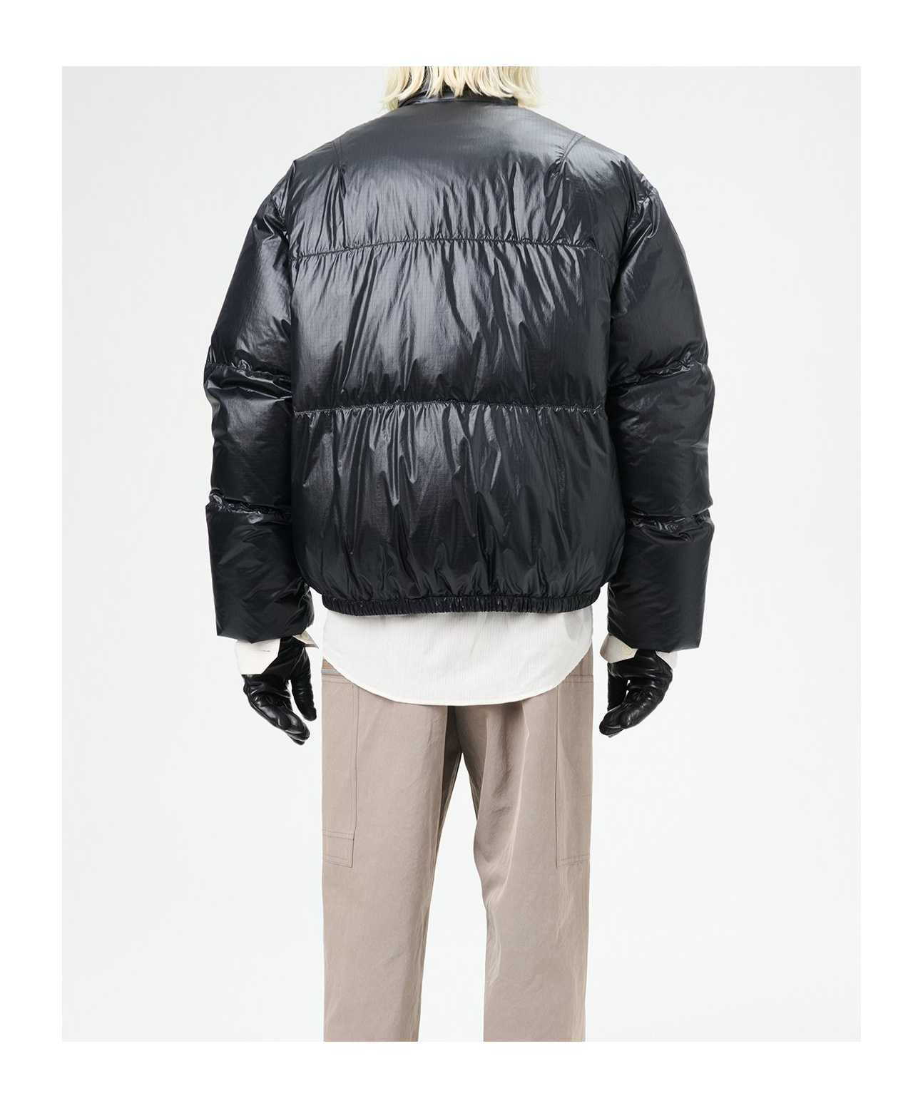 Our Legacy Inhale Puffa Puffer Jacket In Black