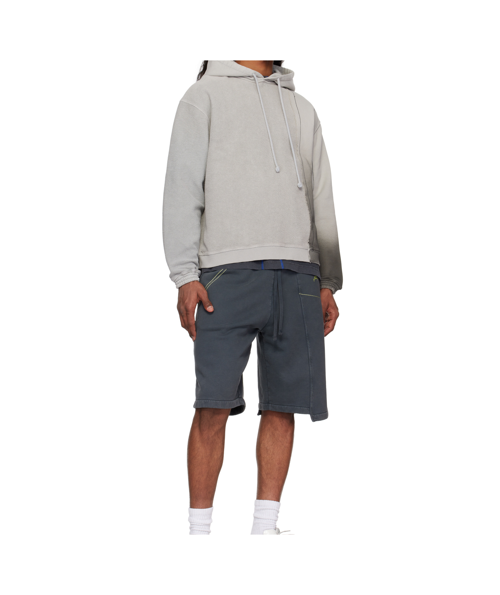 A-cold-wall* Gray Dial Hoodie In Grey
