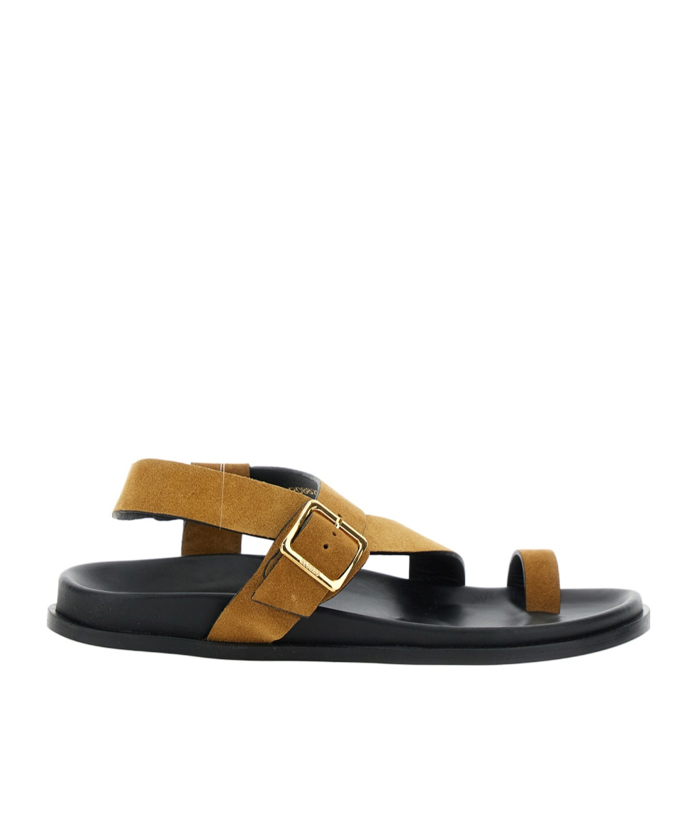 Shop Alohas Siren Sandals In Brown