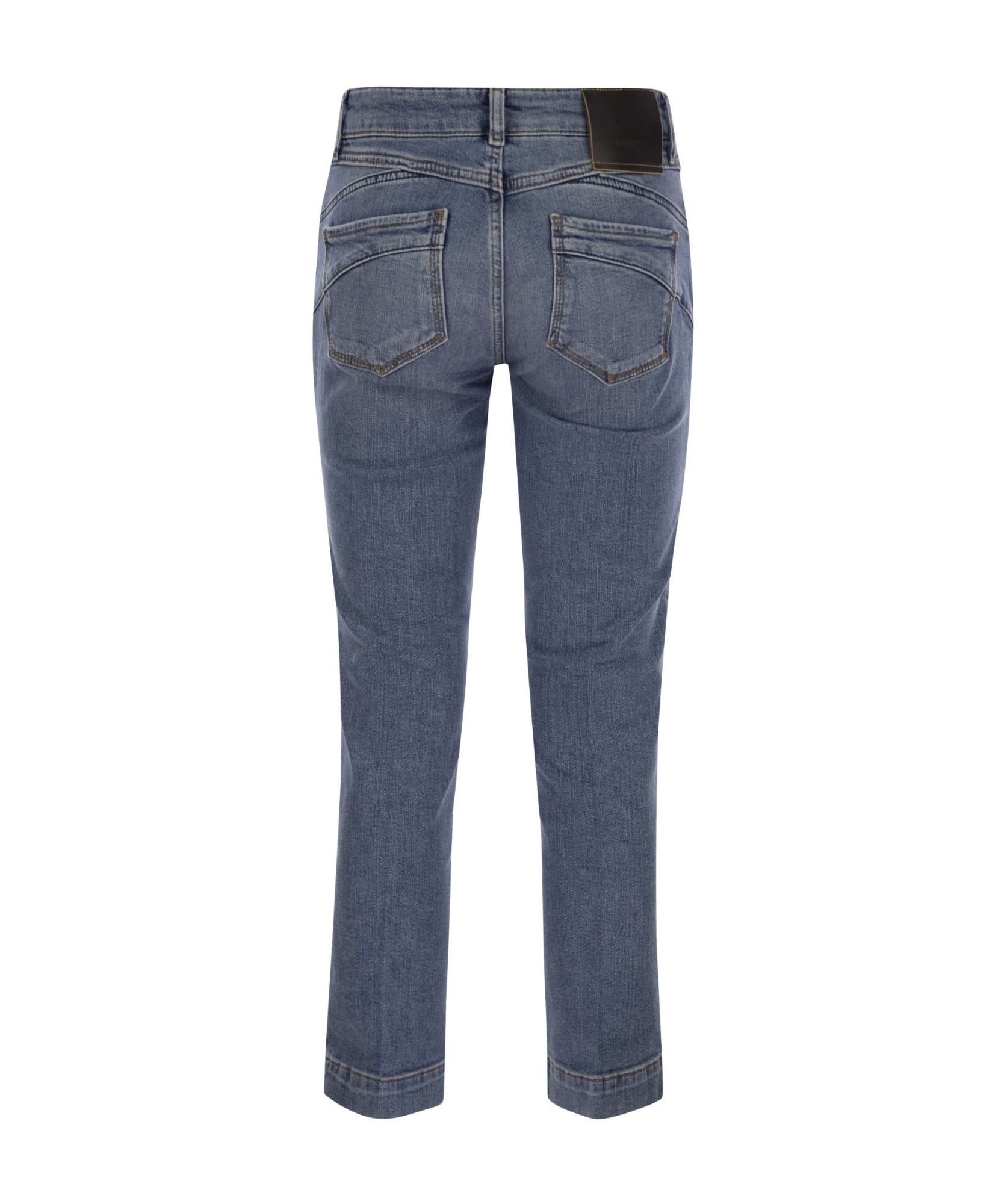 Sportmax Denim Pants In Gray