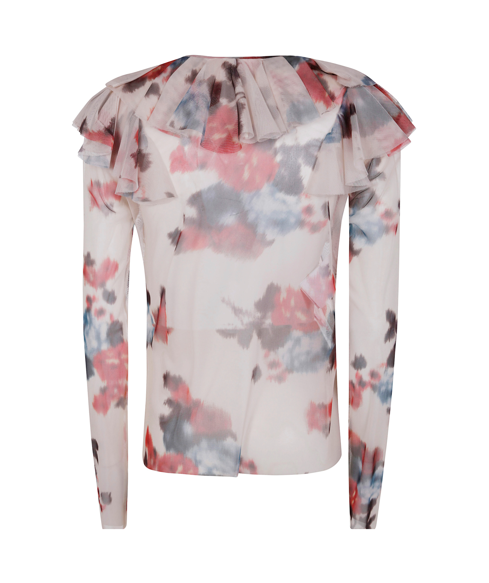 Shop Philosophy Di Lorenzo Serafini Floral-print Top In Multicolor