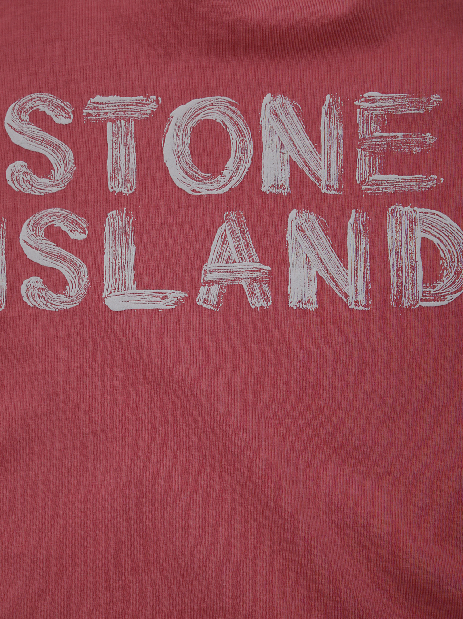 Stone Island Item O-neck Short-sleeved T-shirt In Red