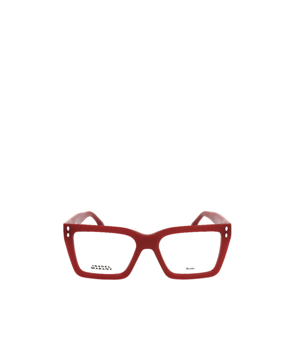 Isabel Marant Full-rimmed Glasses (with Non-prescription Lenses) In Red