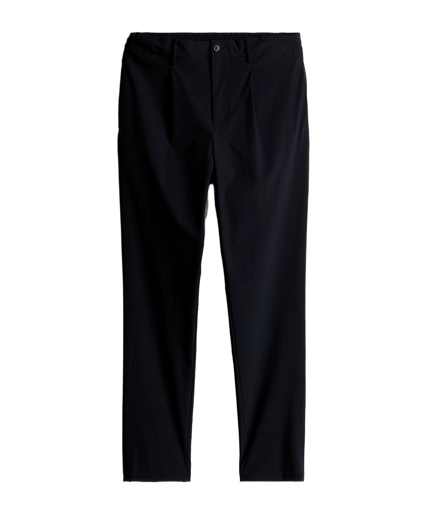 Shop Tommy Hilfiger Tapered Casual Pants In Black