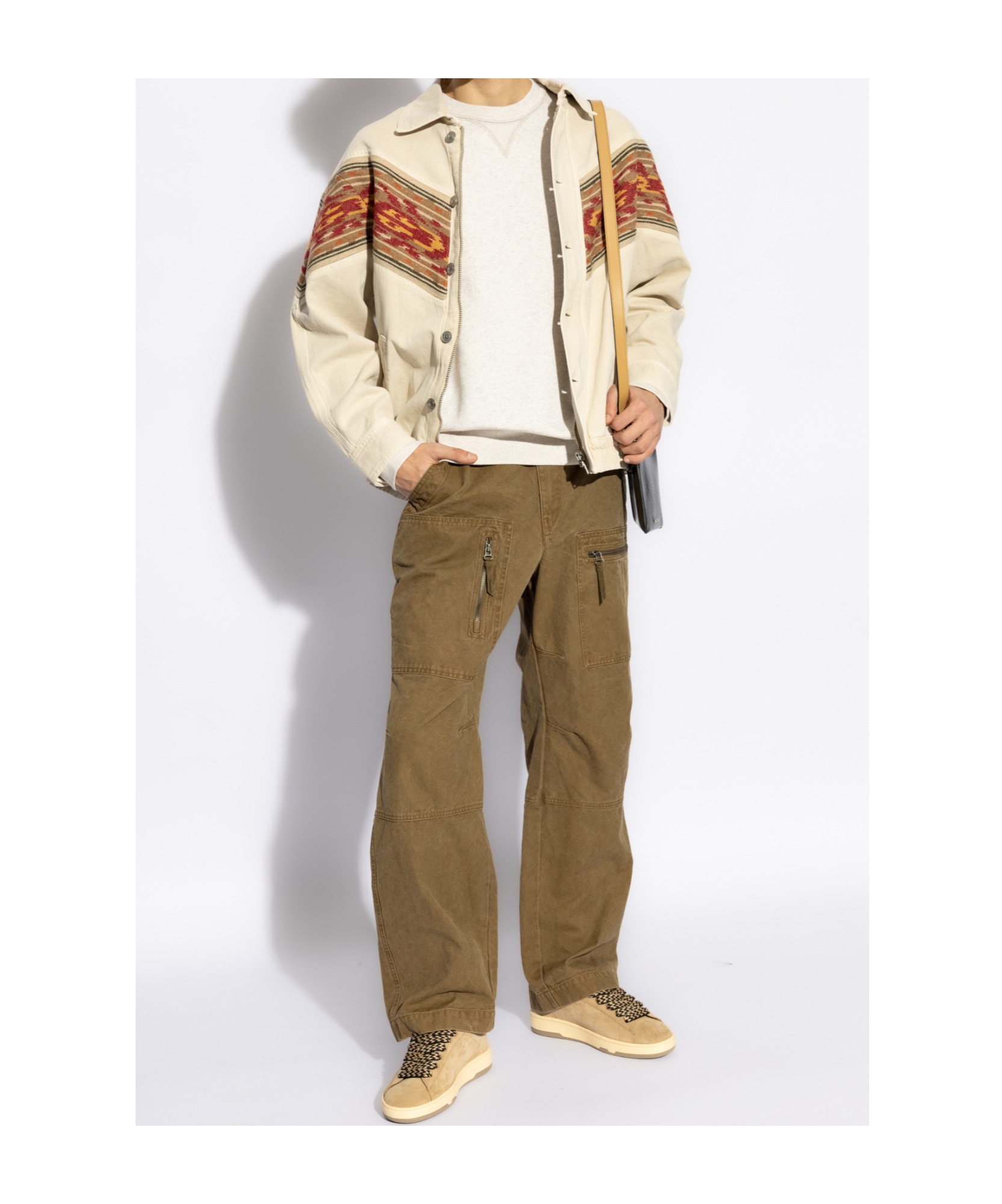 Isabel Marant Long-sleeved Sweater In White