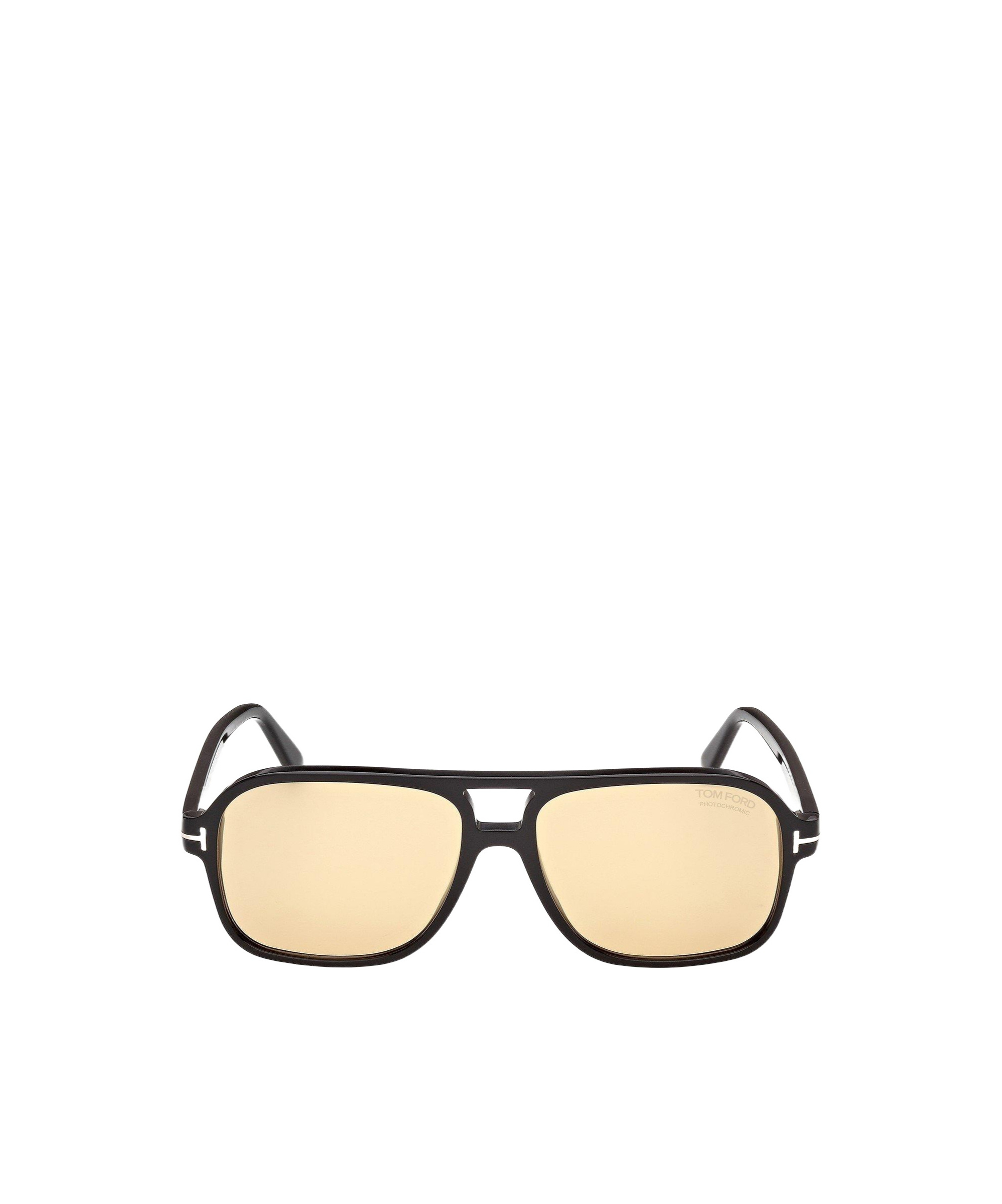 Tom Ford Double Beam Pilot Sunglasses In Nude